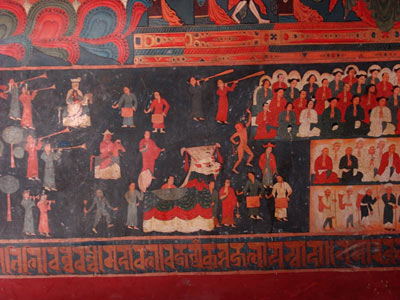 古格王朝遗址壁画